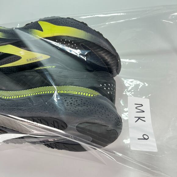 Brooks Adrenaline GTS 24 Black Yellow Running Shoes 1104381D033 Men\'s Size 9.5 main image 10